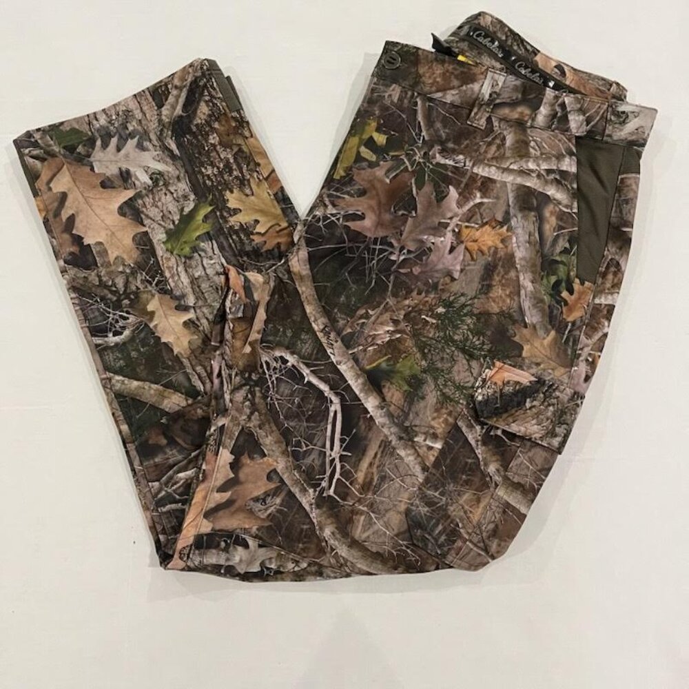 Cabela's Camouflage Pants Adjustable Men's 2XL Hunting Fishing Outdoors